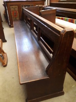 Plain Oak Church Pews / Benches