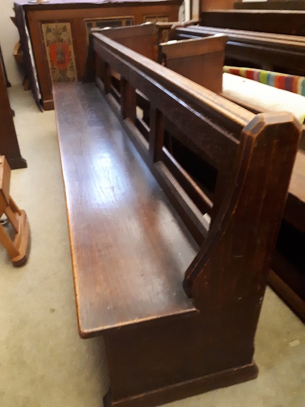 Plain Oak Church Pews / Benches