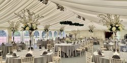 12m x 27m Hoecker Wedding Marquee With Lining And Floor