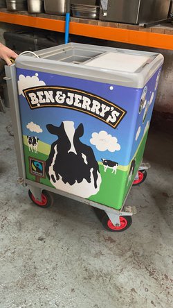 Mobile Ice cream freezer for sale