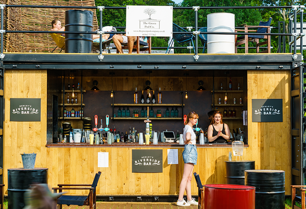 20ft Fully Equipped Shipping Container Bar