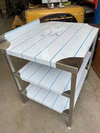 900mm x 800mm Stainless steel table