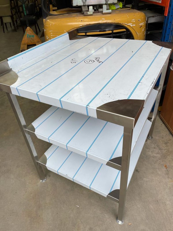 900mm x 800mm Stainless steel table