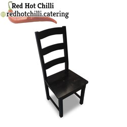 Black high back chairs