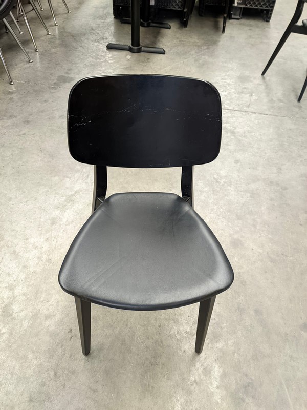 Black restaurant chairs for sale