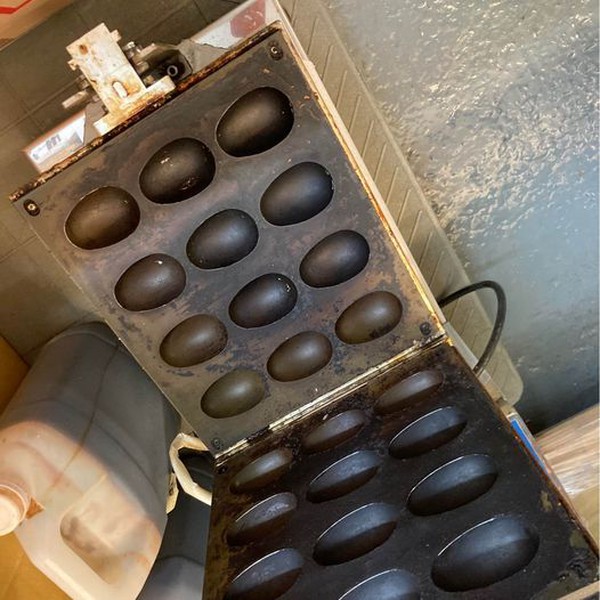 Egg shaped waffle machine for sale