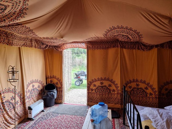 Moroccan themed glamping lodge for sale
