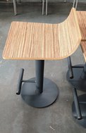 Buy Used Zebrano laminated stools