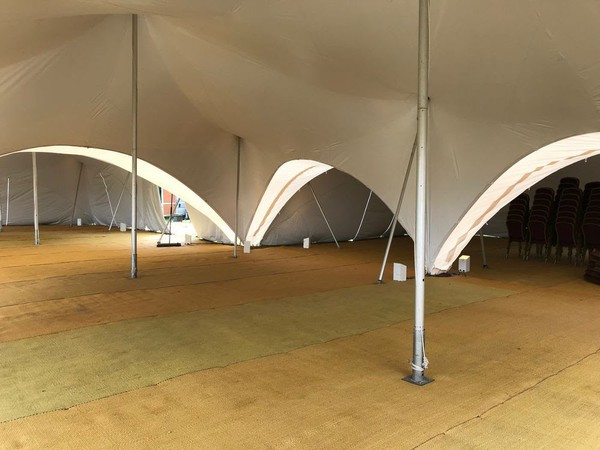 Espree marquees joined together