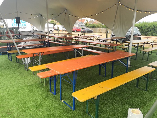 German beer table & bench sets