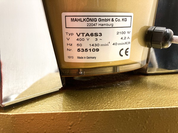 Mahlkoenig VTA6S3  Coffee Grinder