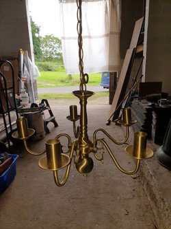 Brass Chandeliers  for sale