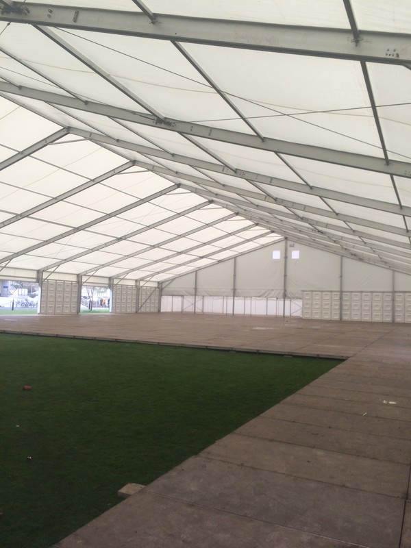 Aluminium framed storage marquee for sale