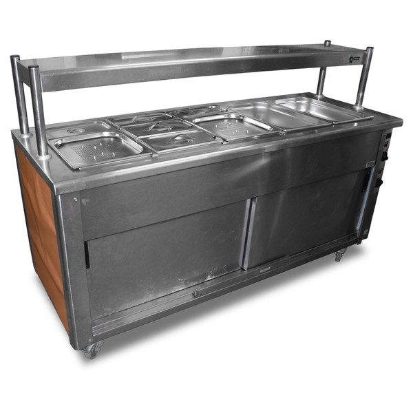 Used Victor Heated Servery Counter Trolley
