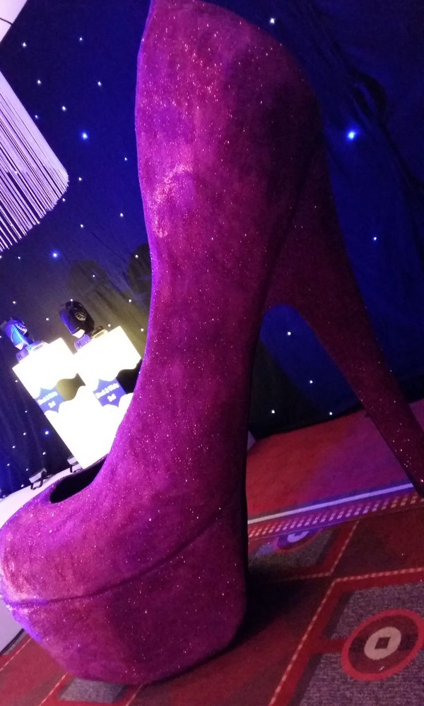 Large 2.4m tall heels Large 2.4m tall heels