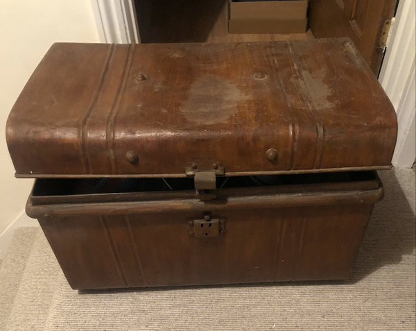 Metal suitcases for sale