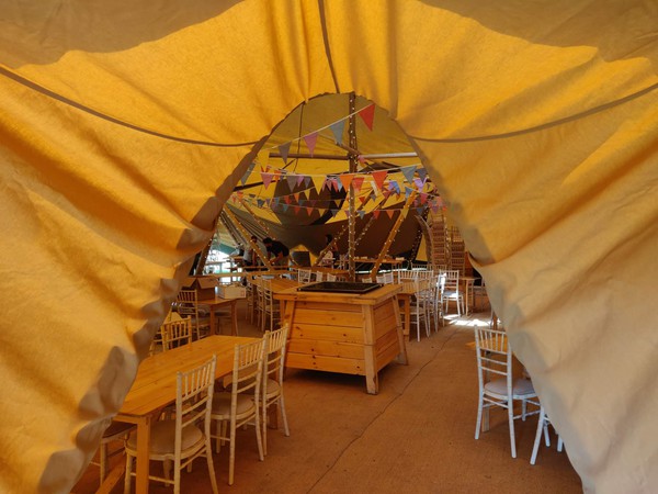 Catering tent Tipi link