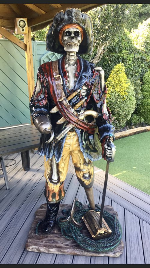 Pirate statue Pirate statue