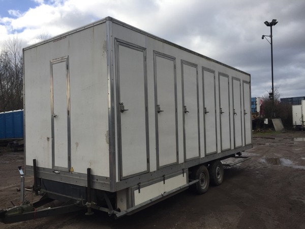 Second Hand 14 Bay Toilet Trailers for sale