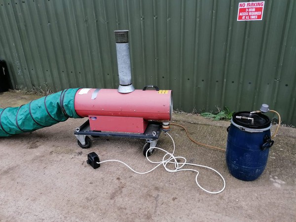 Heateasi 25Kw Indirect Oil Fired Heater for sale