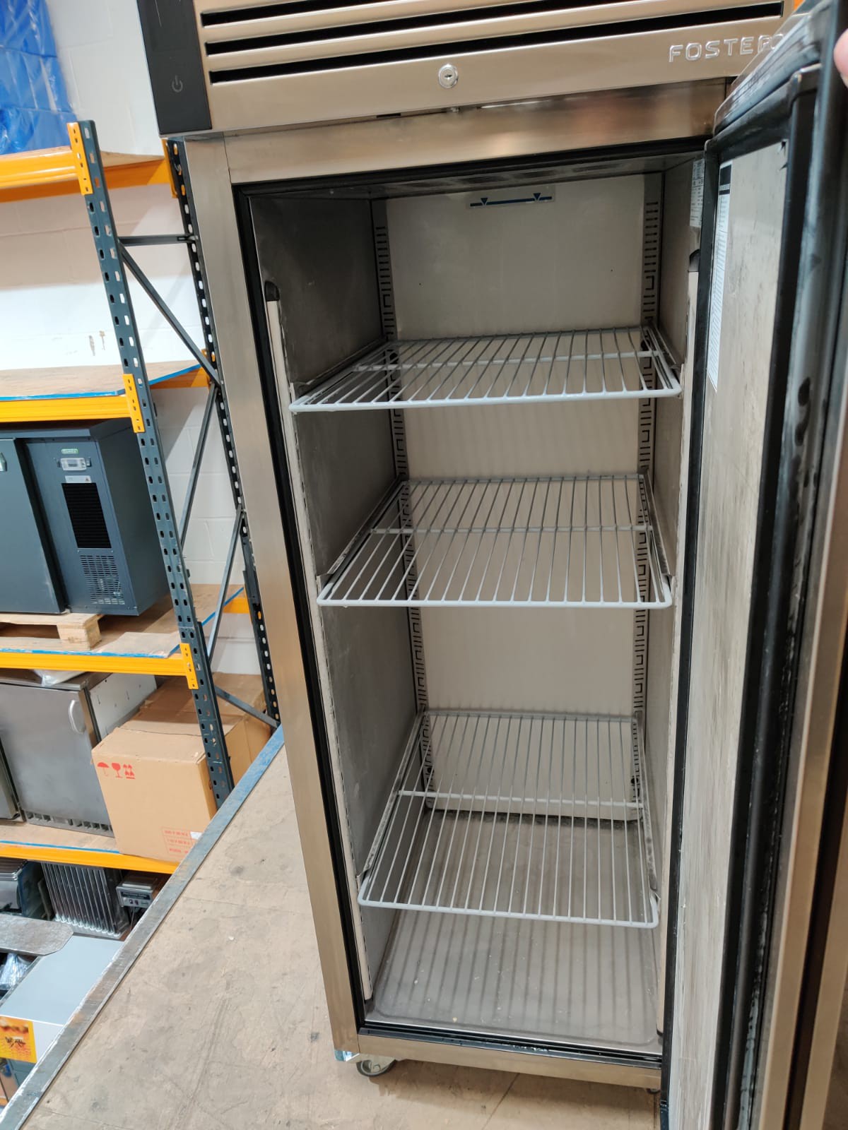 Secondhand Catering Equipment Upright Single Door Freezers Foster