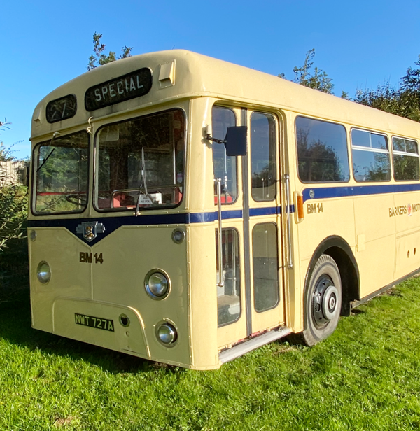 Special Glamping bus conversion
