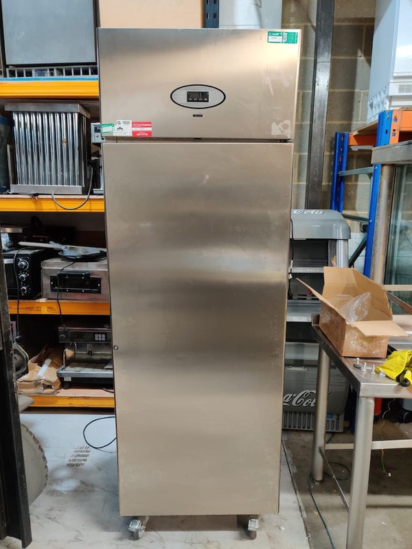 Foster PROG600L Single Door Upright Stainless Steel Freezer for sale
