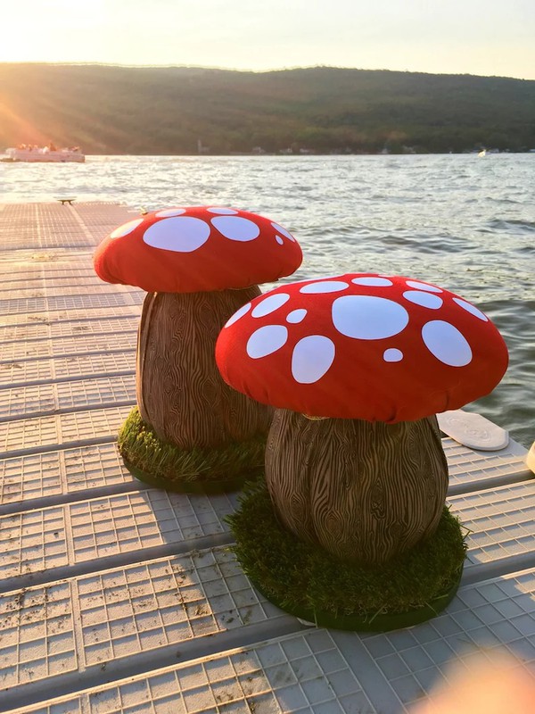 Hand Made Toadstools