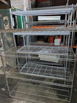 Used wire rack units for sale