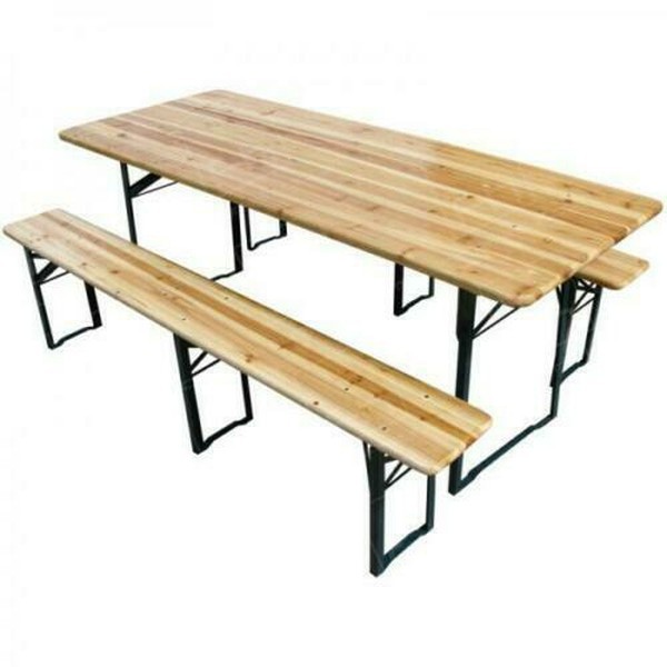 Beer Garden Benches and Table