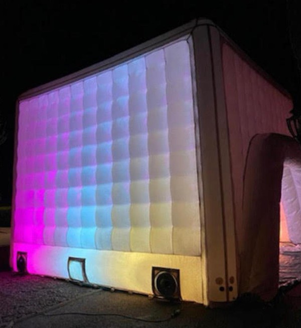 Used 6x6 Inflatable Cube for sale