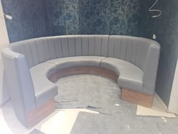 Round banquette seating