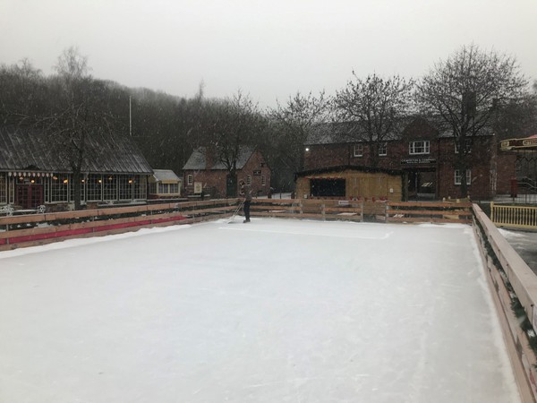 Prepare ice rink surface
