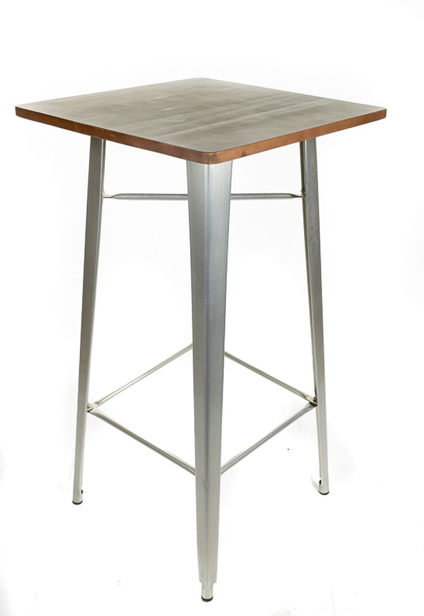 High bar table by Tolix - Galvanised