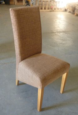 High Quality European Made Mushroom Fabric Upholstered Restaurant Chairs