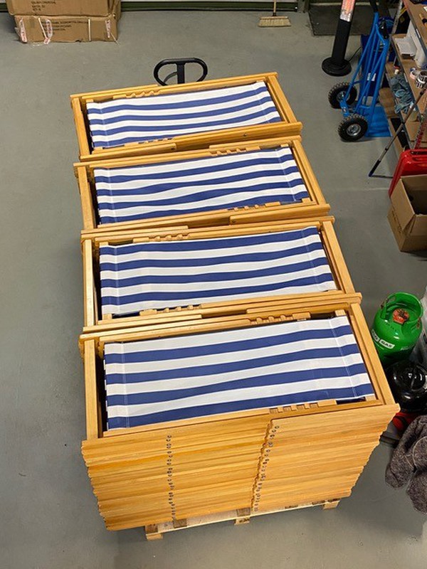 Deckchairs for events for sale