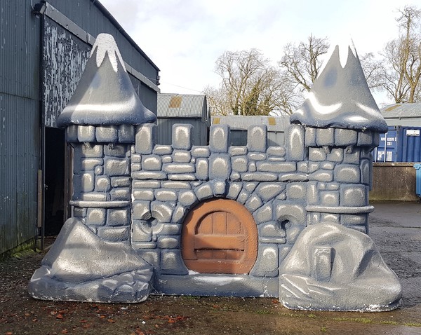 Freestanding Castle Wall Prop for sale