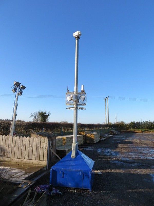 CCTV observation tower