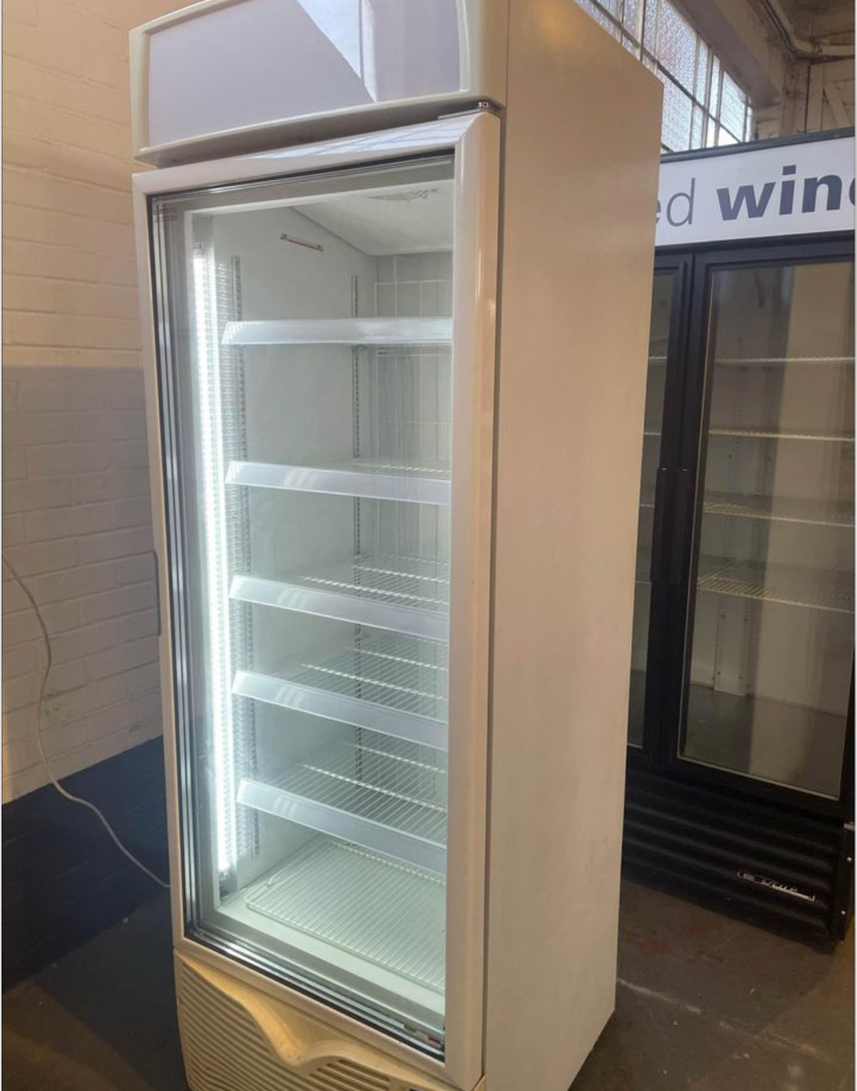Secondhand Catering Equipment Upright Single Door Freezers Framec