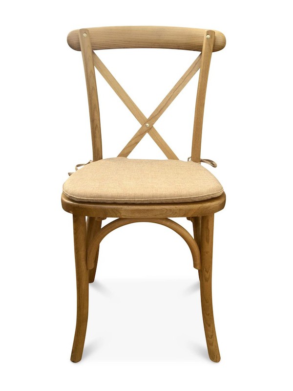 Elm Cross Back Chair