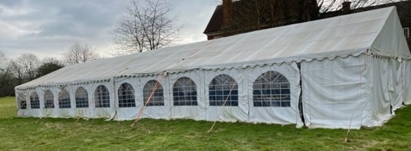 9m x 24m marquee for sale