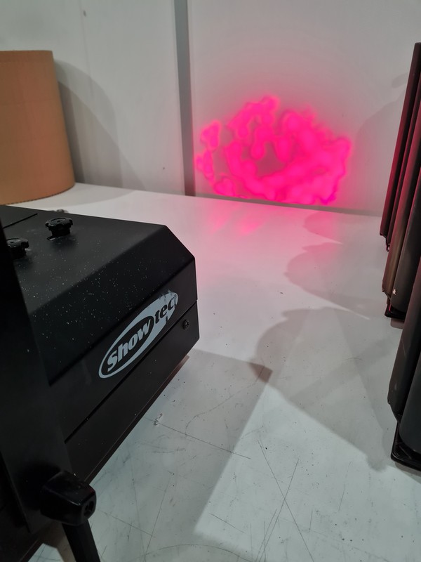 SHOWTEC Gobobeam colour changing lights