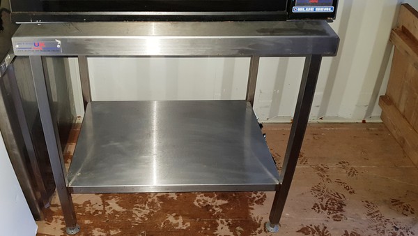 Blue seal oven stand