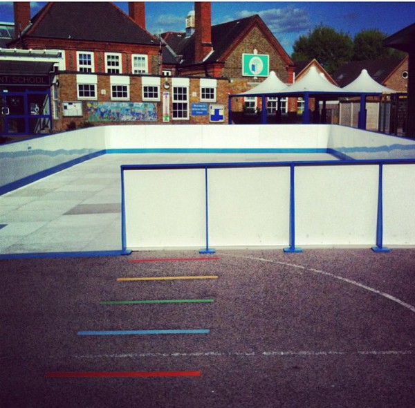 Mobile Ice Roller Skating Rink for sale