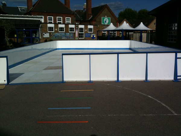 Mobile synthetic Ice Rink for sale