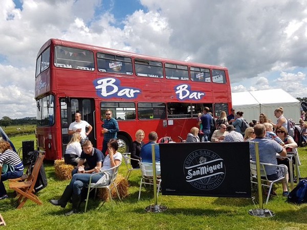 Party bar double decker bus