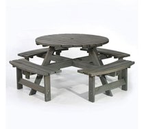 New outdoor round pub picnic bench tables for sale