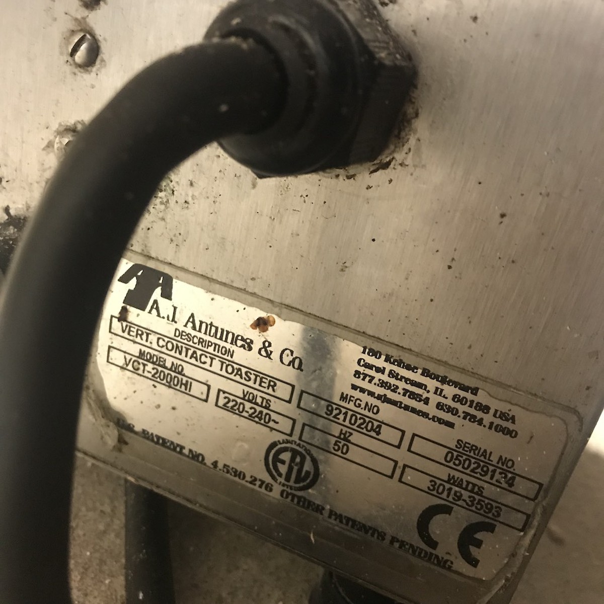 Secondhand Catering Equipment Toasters 2x Roundup VCT2000 Bun