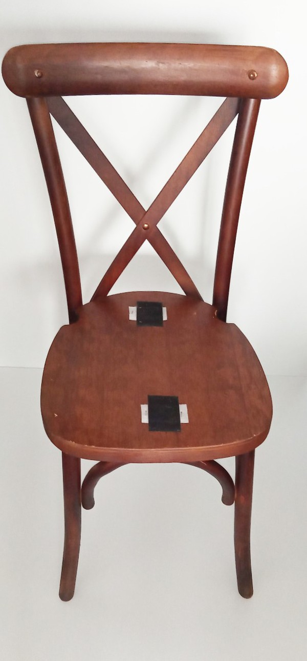 Ireland Stacking cross back chairs