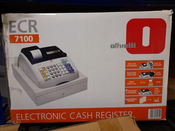 Olivetti ECR 7100 Cash Register for sale
